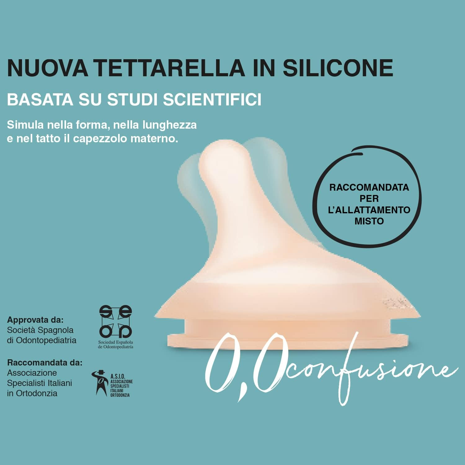 Zero Zero Fair Anti-Kolik Babyflasche mit Schnuller