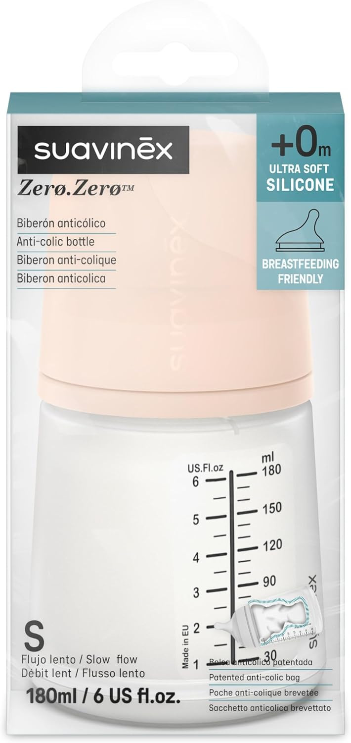 Zero Zero Fair Anti-Kolik Babyflasche mit Schnuller