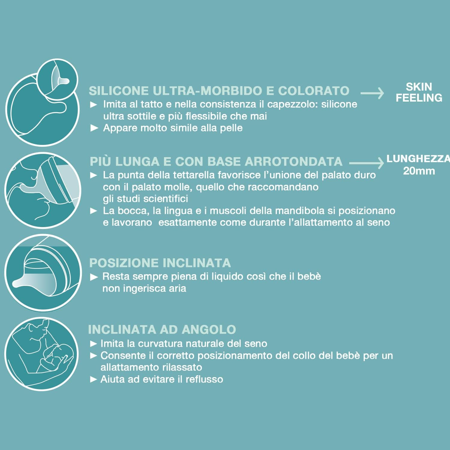 Zero Zero Fair Anti-Kolik Babyflasche mit Schnuller