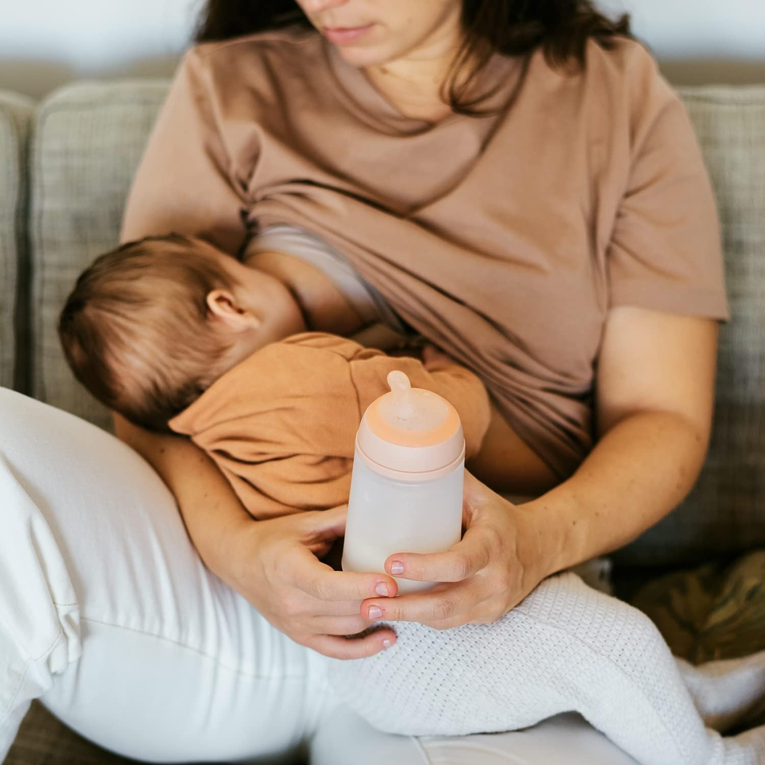 Zero Zero Fair Anti-Kolik Babyflasche mit Schnuller