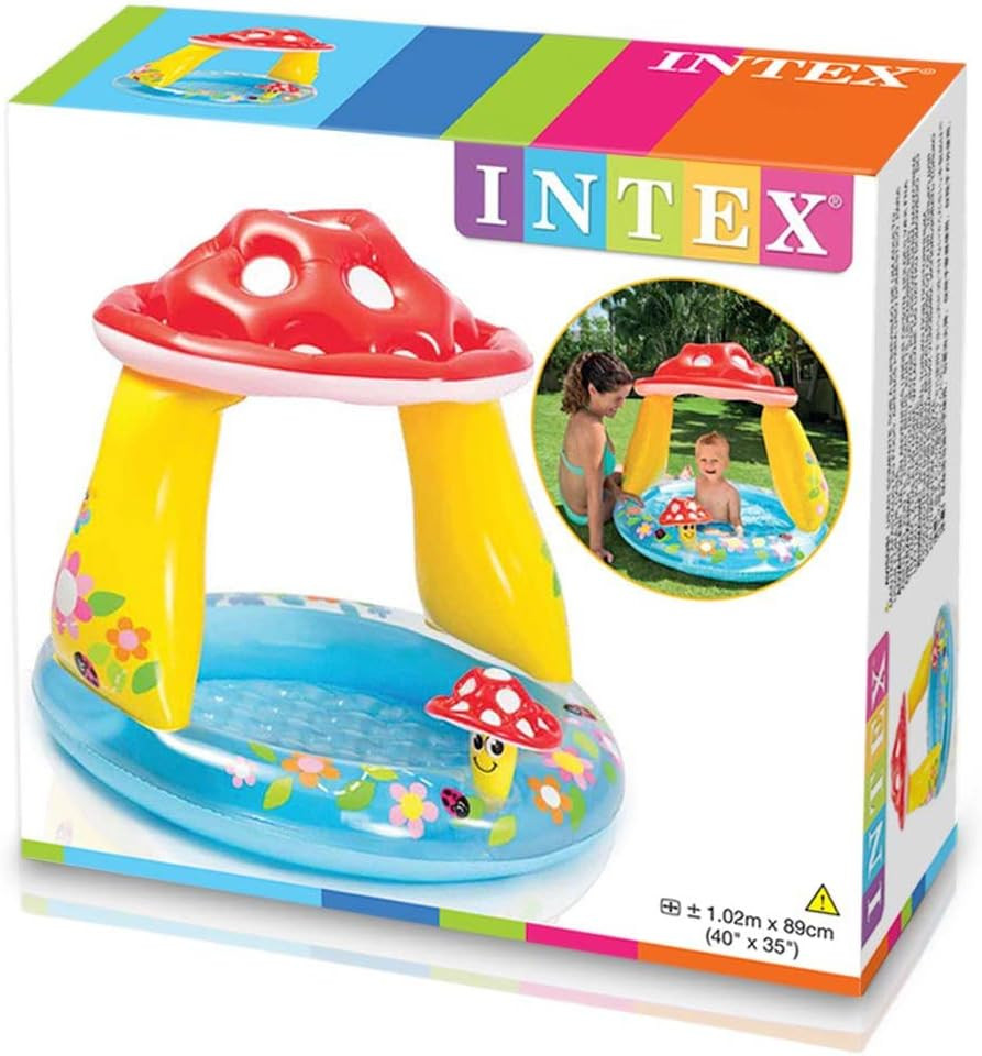 Piscina infantil tipo seta Intex