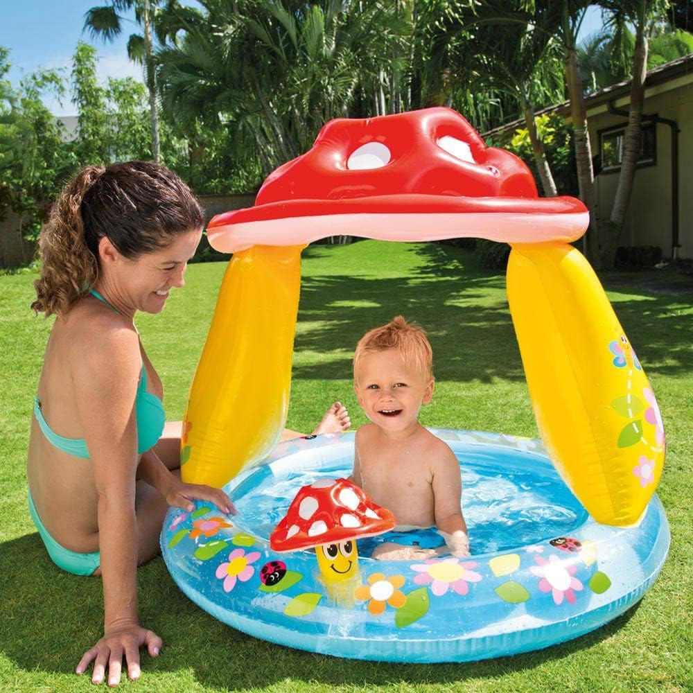 Piscina infantil tipo seta Intex