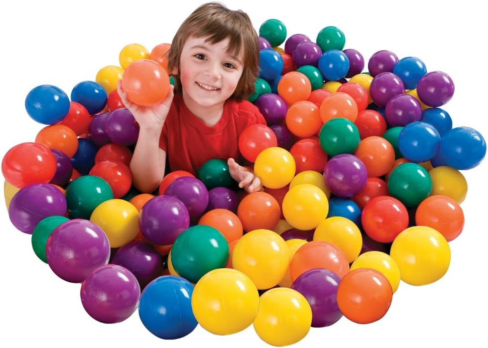 Intex Lot de 100 balles colorées par boîte