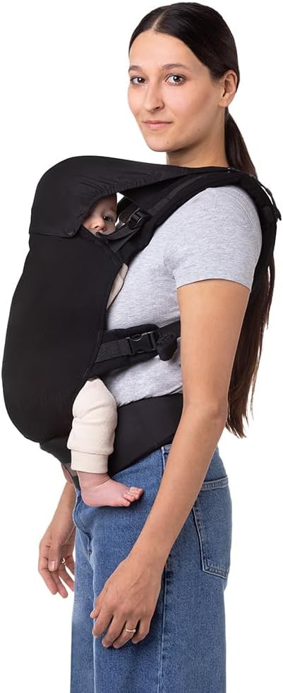 Marsupio MoMi COLLET fino a 20 Kg. Black
