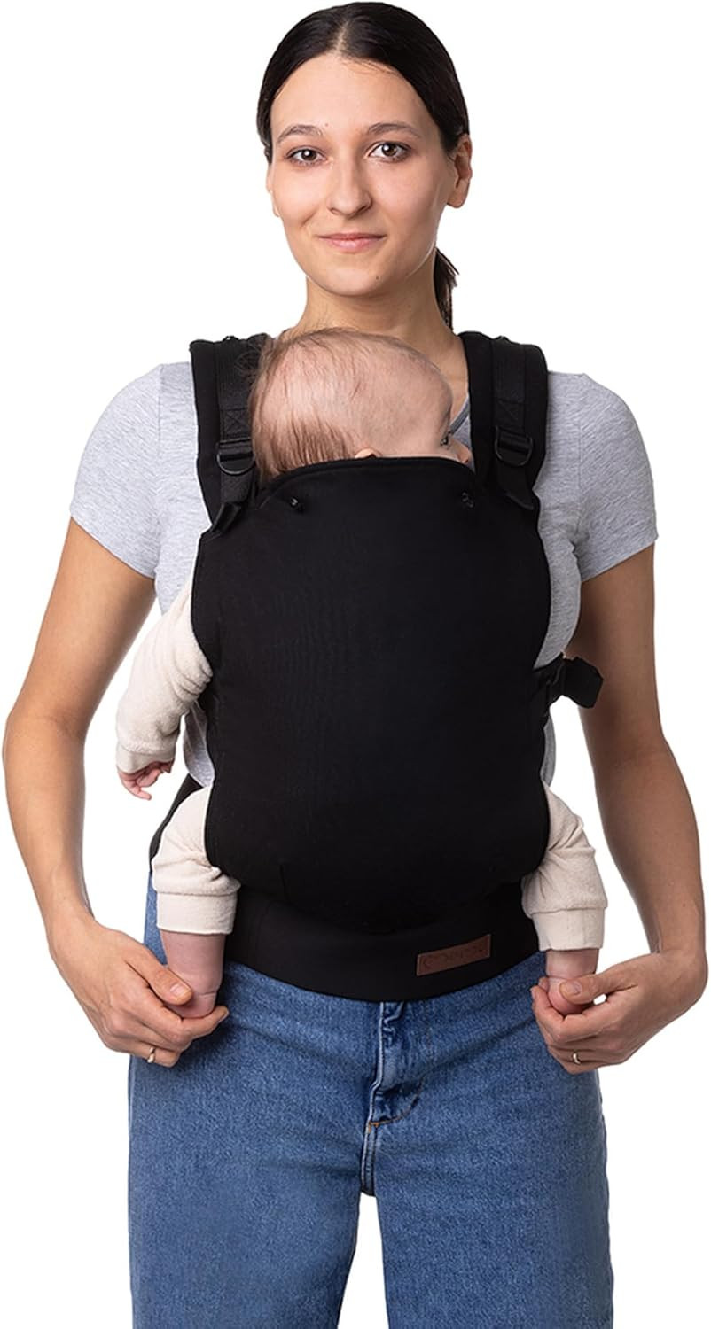 Marsupio MoMi COLLET fino a 20 Kg. Black