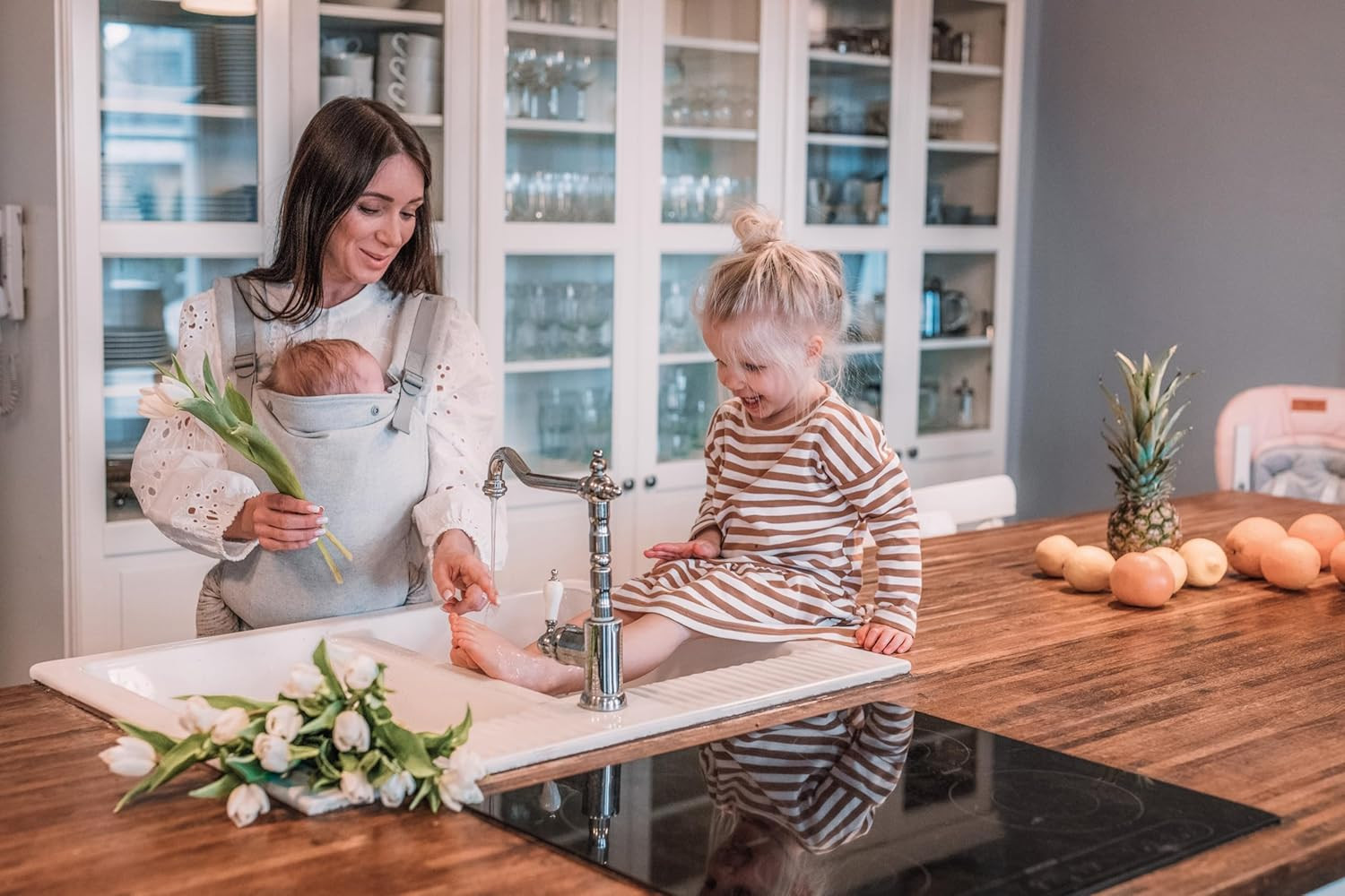 Marsupio MoMi COLLET fino a 20 Kg. Black