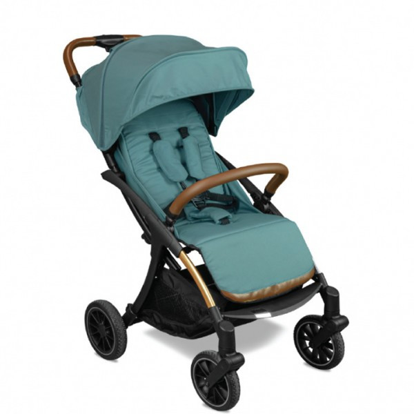 Cochecito Pali Wizard con estructura dorada