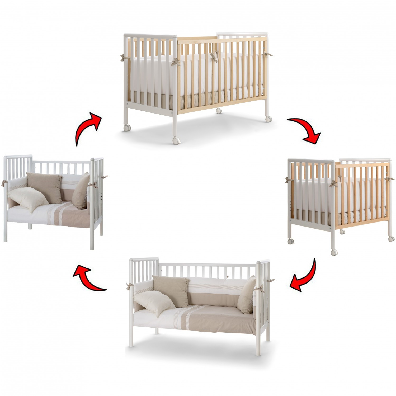 Babybetten Pali Flippy