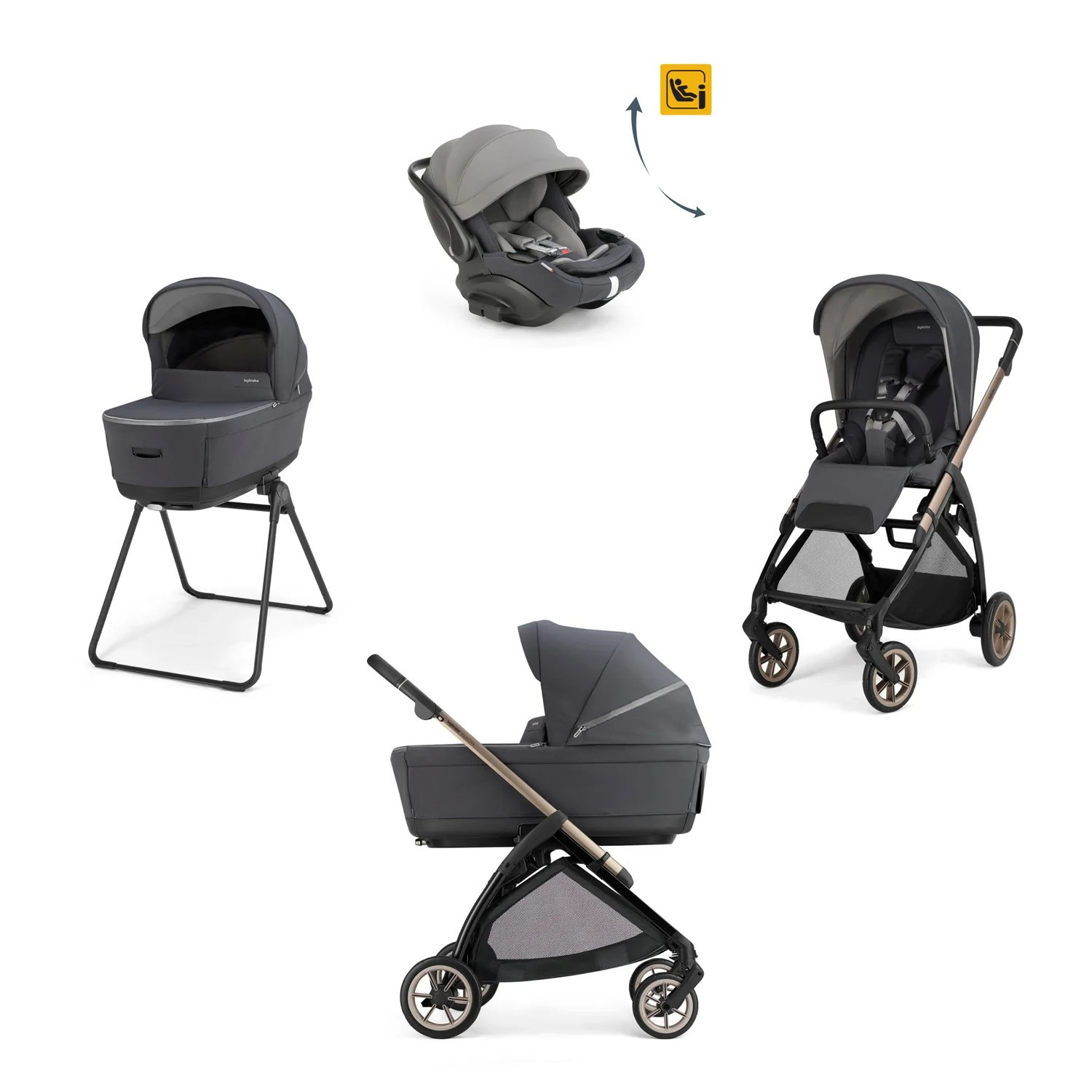 copy of Trio Inglesina Electa 2026 Darwin Infant Recline Evo