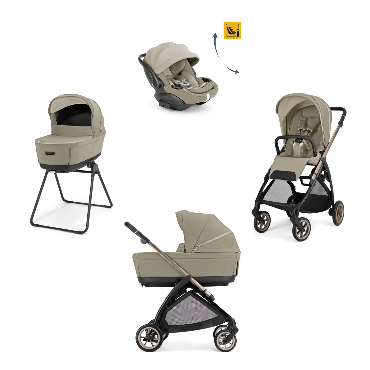 copy of Trio Inglesina Electa 2026 Darwin Infant Recline Evo