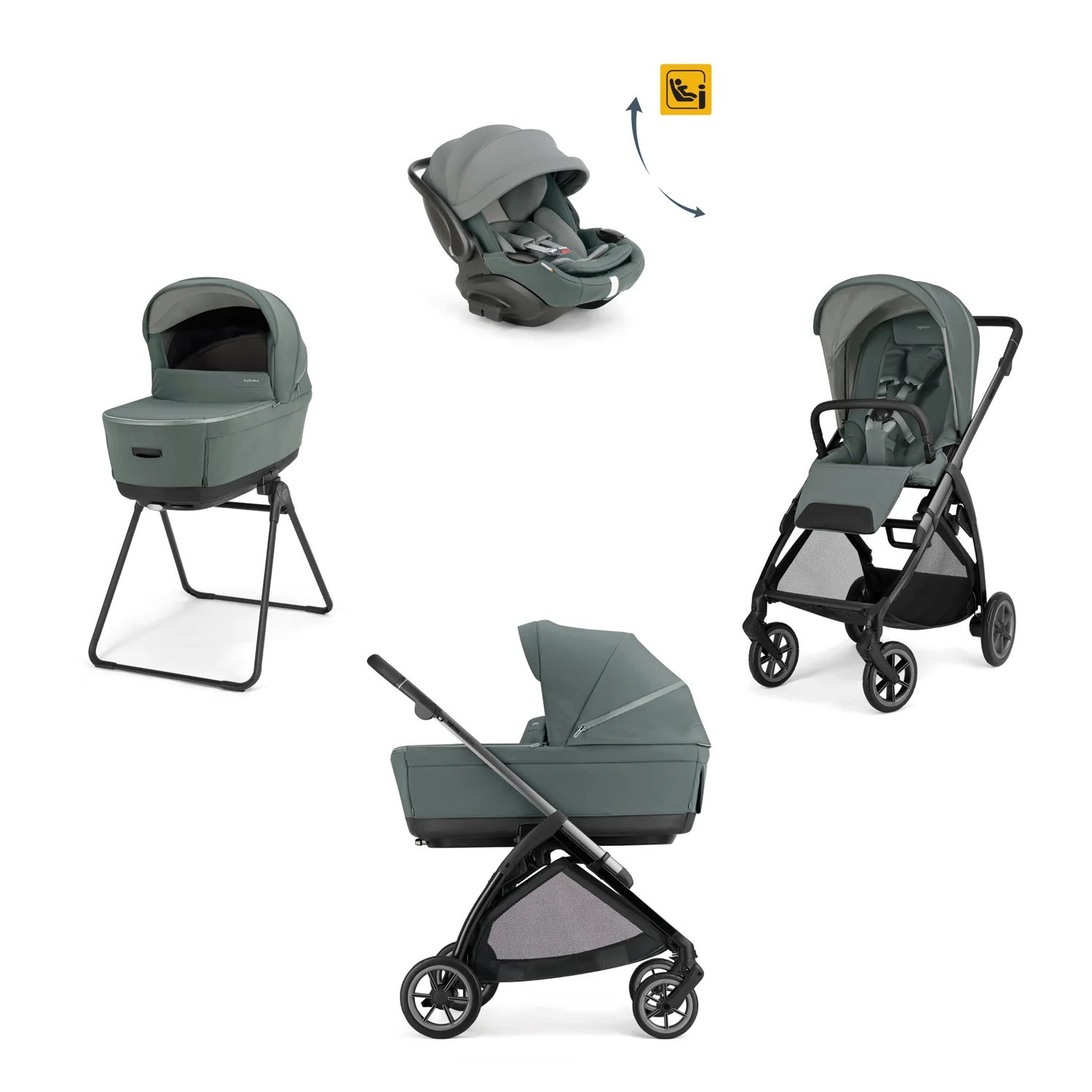 copy of Trio Inglesina Electa 2026 Darwin Infant Recline Evo