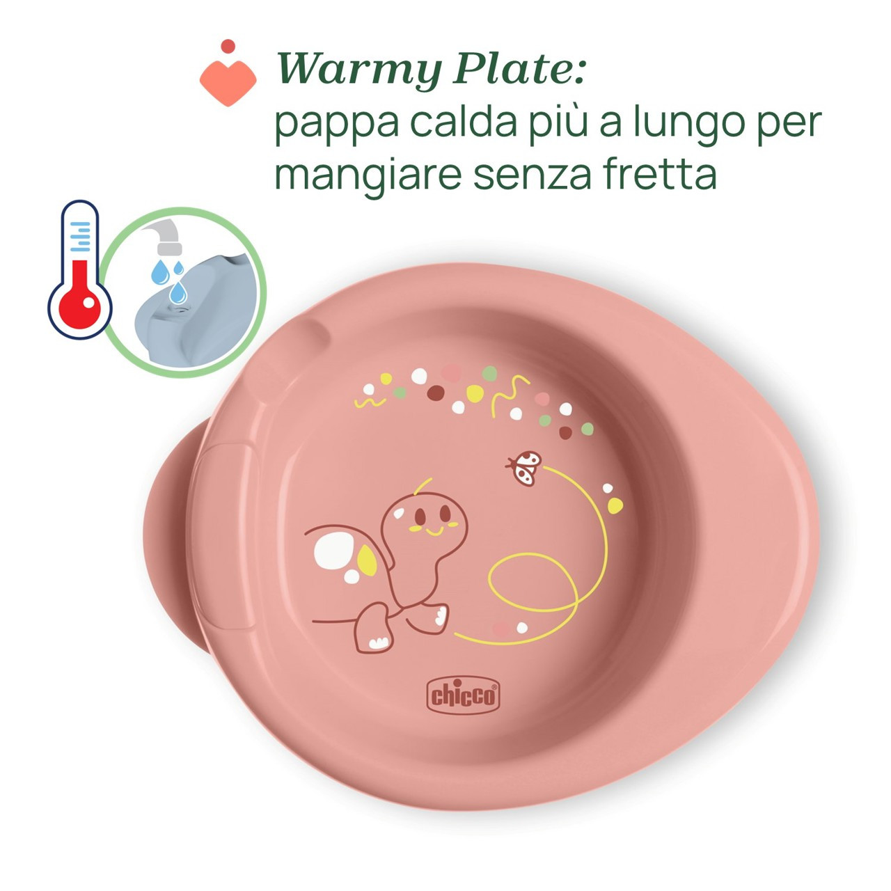 Chicco Set Rosa para la Primera Alimentación (6 meses o más)