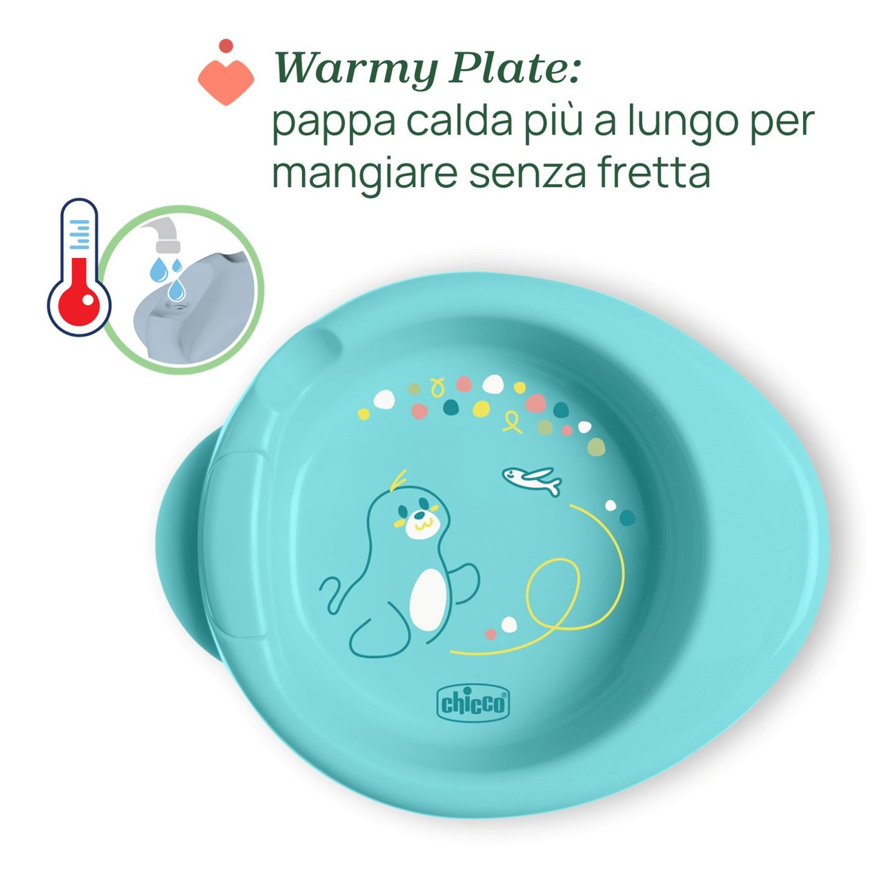 Coffret premier repas Chicco 6 mois et plus, bleu