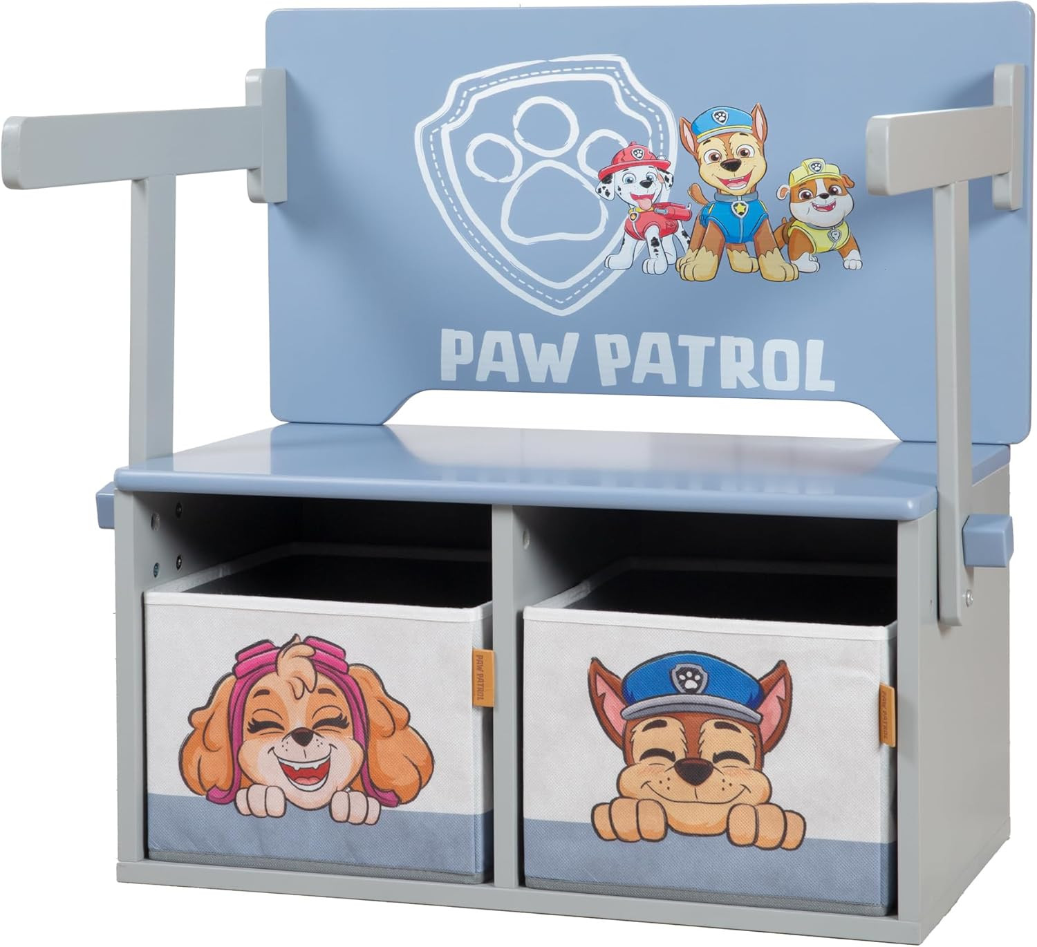 Cofre de madera de Paw Patrol