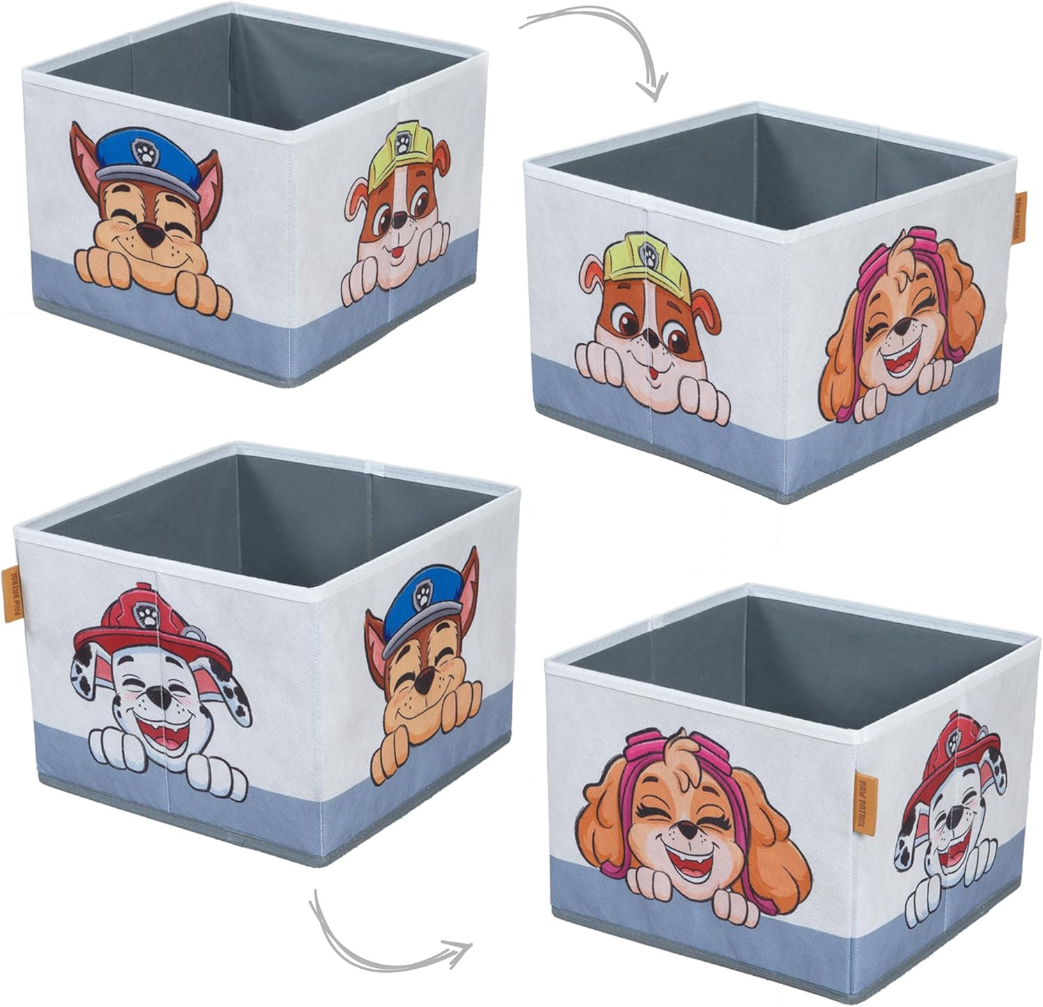 Cofre de madera de Paw Patrol