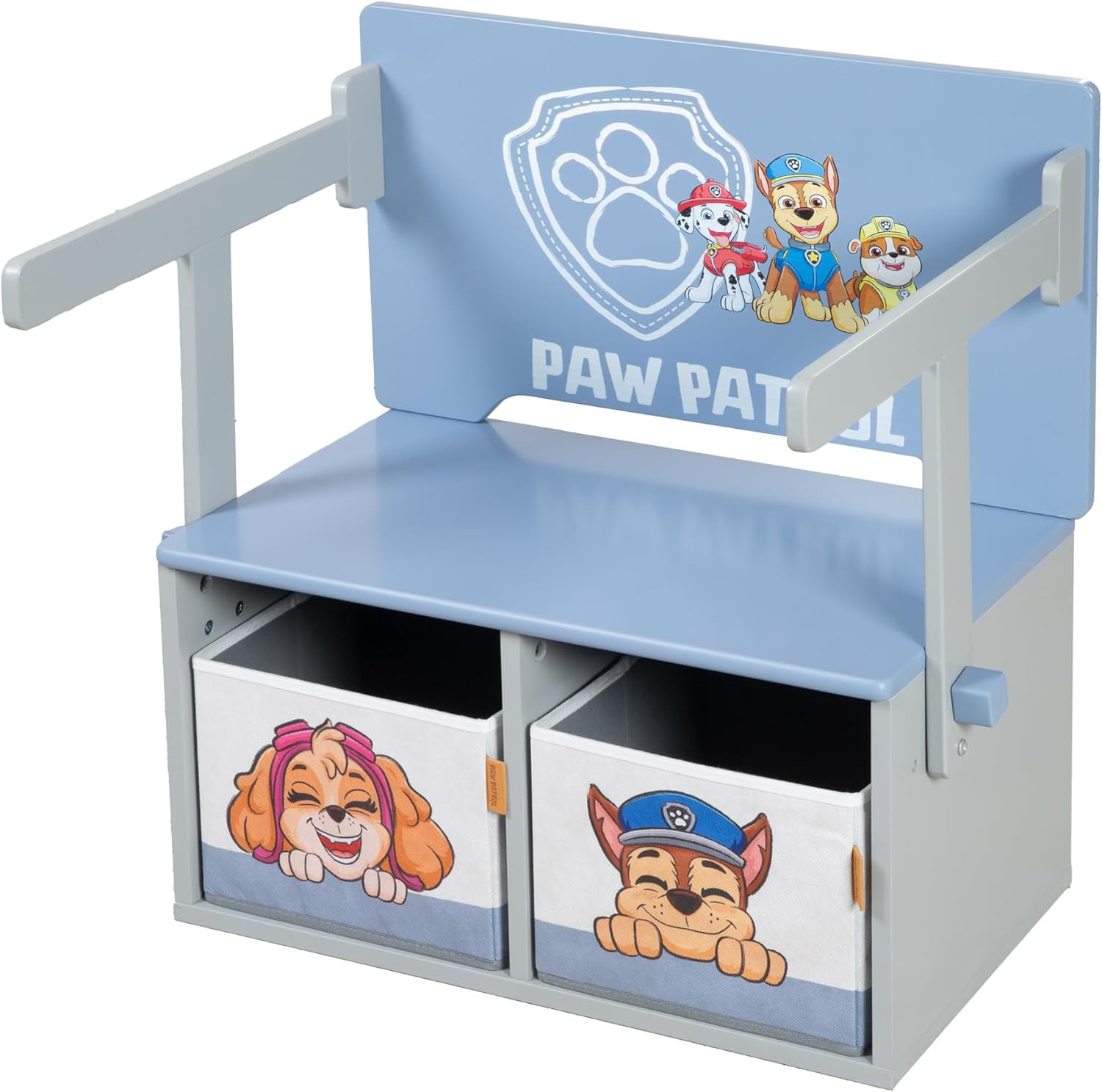 Cofre de madera de Paw Patrol