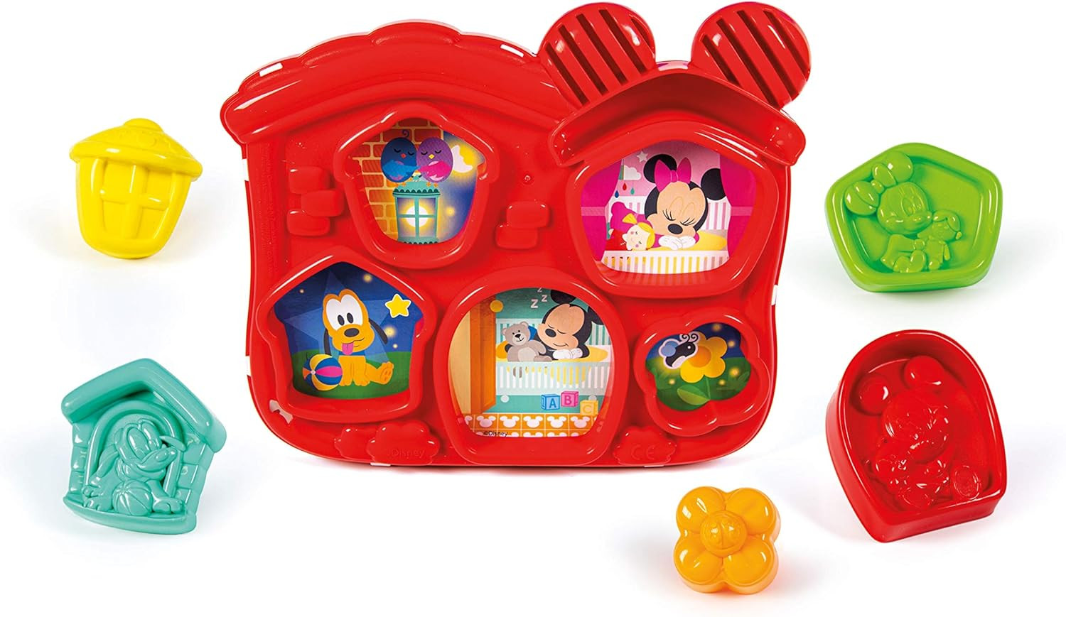 Clementoni- Disney Baby Casetta Forme e Colori