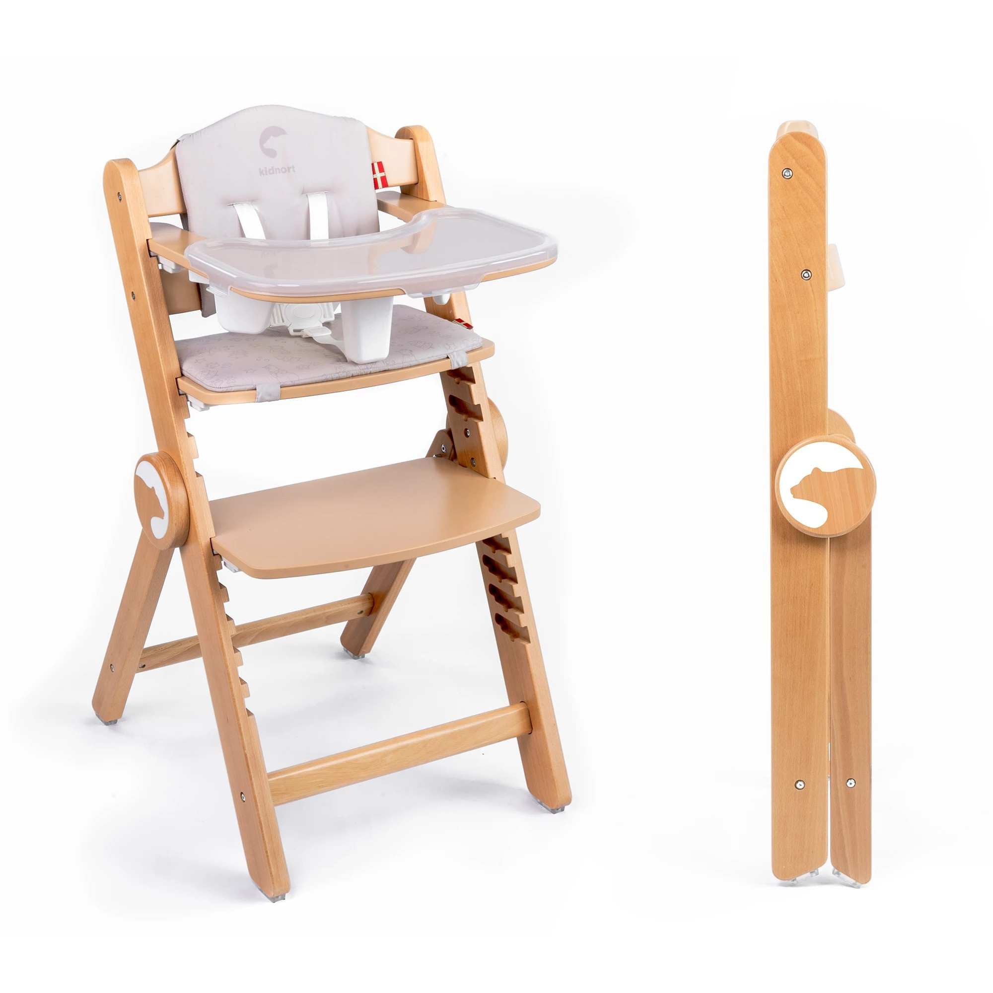 Hochstühle Kidnort Drommer Grigio