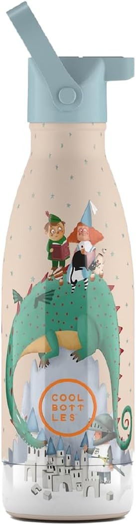 Cool Bottles - Borraccia Termica per Bambini 350 ml Dragon Dreams