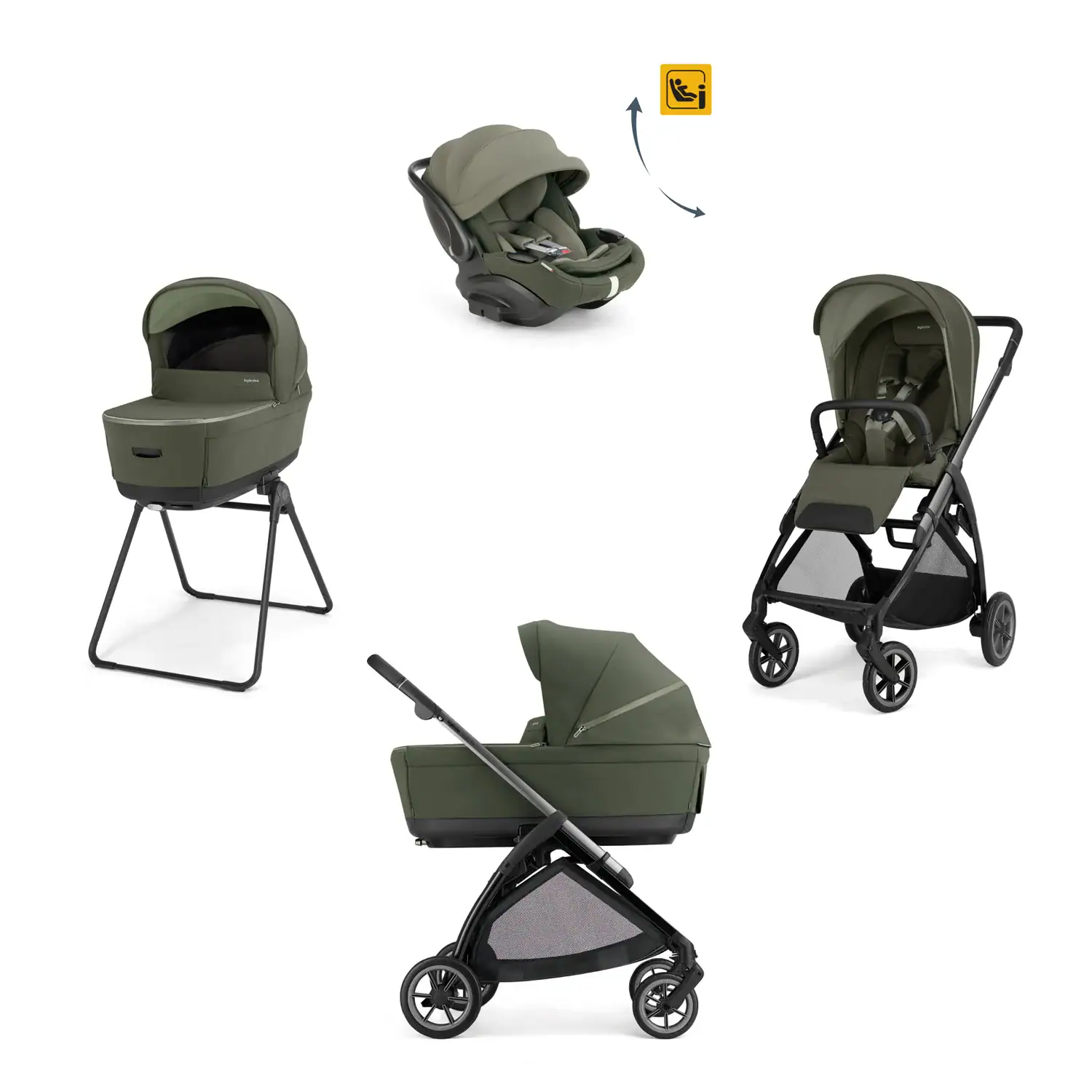 copy of Trio Inglesina Electa 2026 Darwin Infant Recline Evo