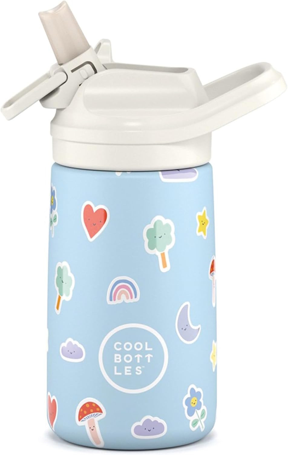 Borraccia in acciaio inox per Bambini Rainbow Clouds