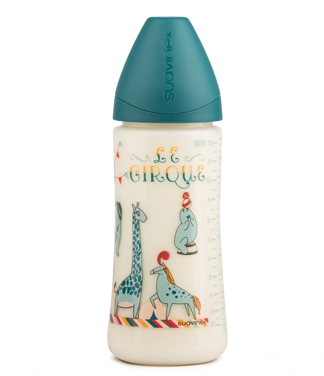 Biberon Suavinex Cirque 360 ml - Caucciù