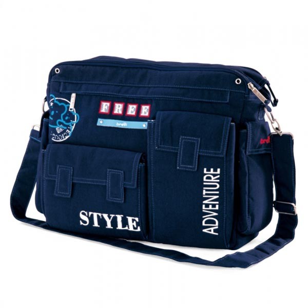 Borsa Free Style Blu Brevi
