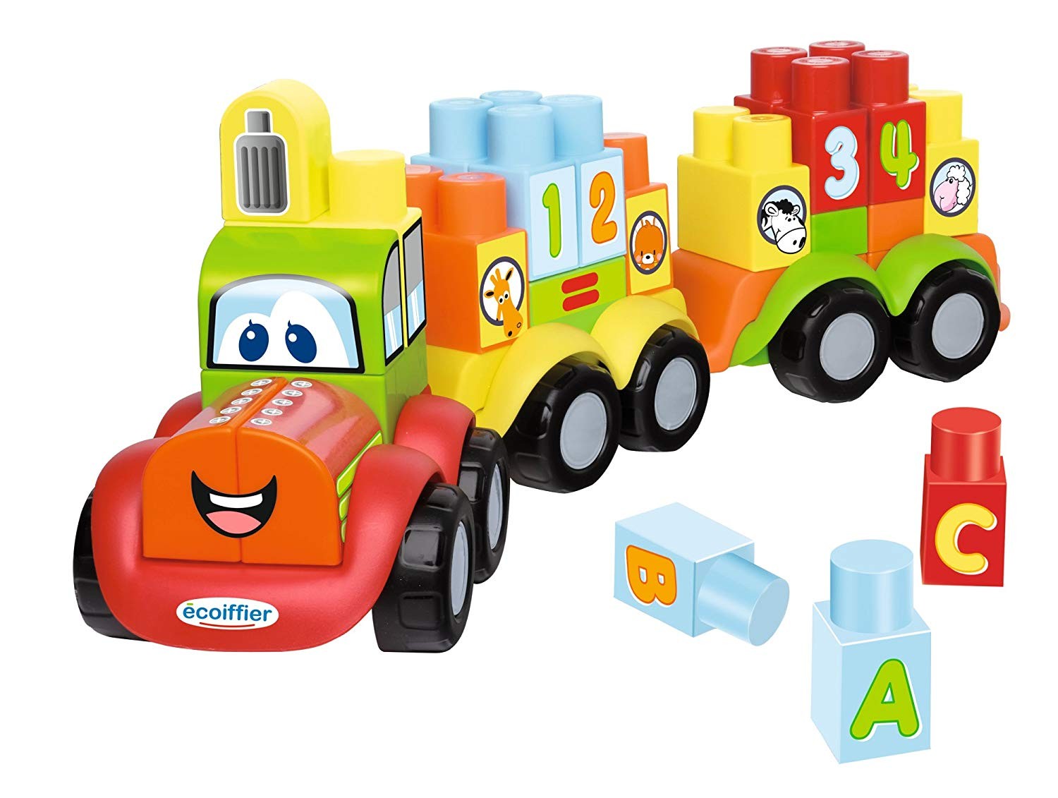 Set Costruzioni Trenino ABCD