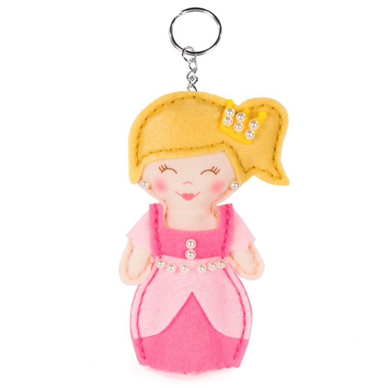 Kit Portachiavi Principessa da Cucire - La Nina