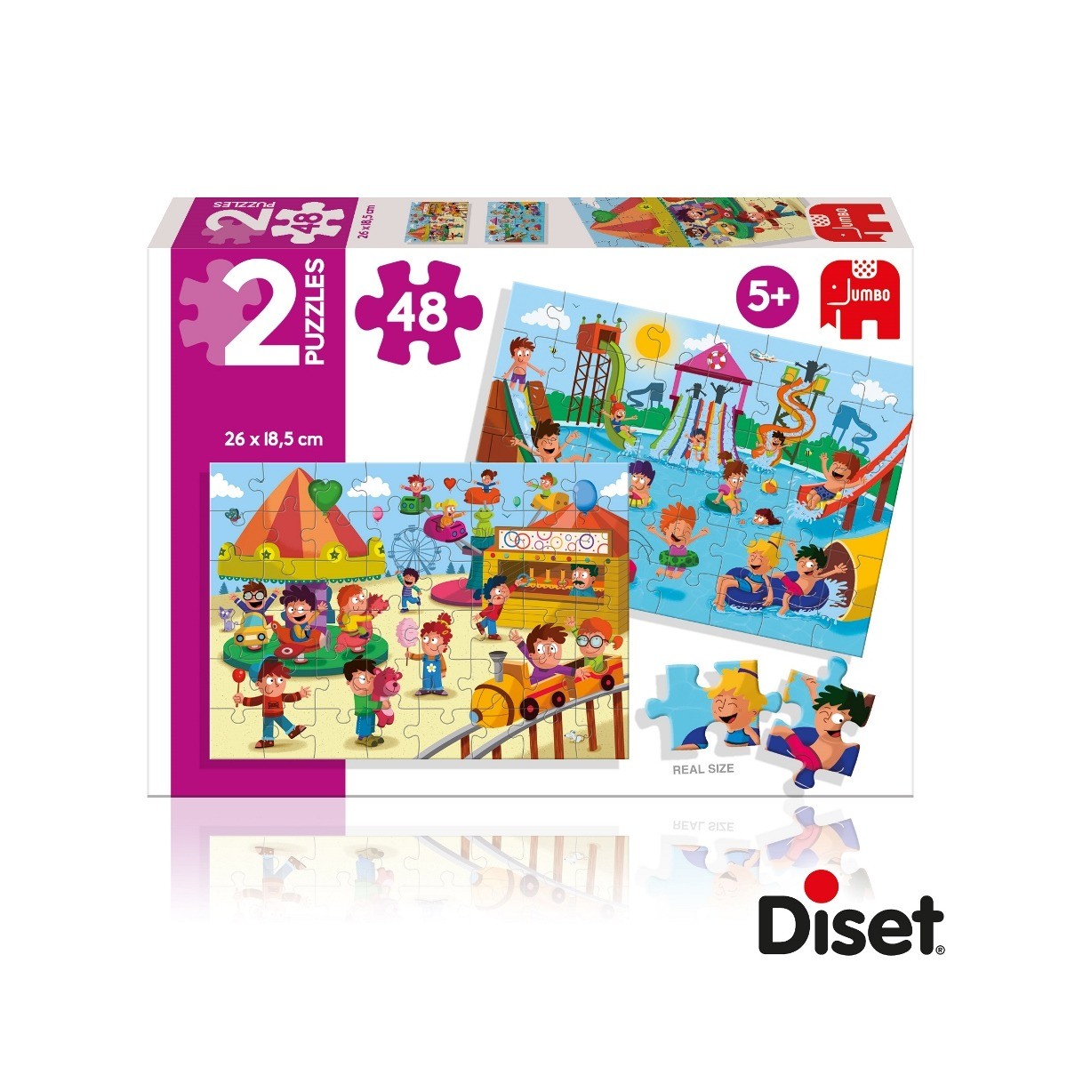 Puzzle Schmidt Spiele 56452 – Dinosauri, 150 Pezzi, Per Bambini Da 7 Anni, Dimensioni 43,2 X 29,1 Cm