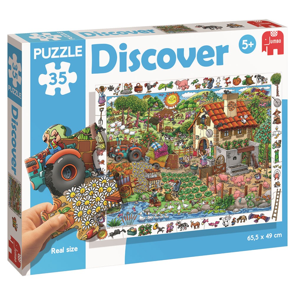 Puzzle Discover Fattoria Diset