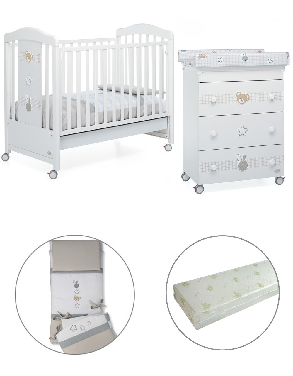 Offerta Cameretta Bunny&co Foppapedretti