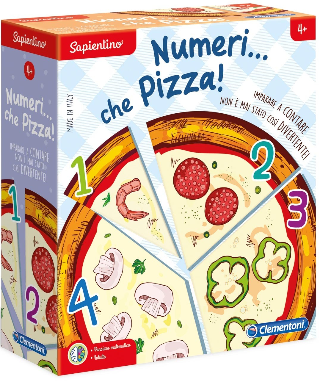Jeu de chiffres… quelle pizza ! Clémentoni