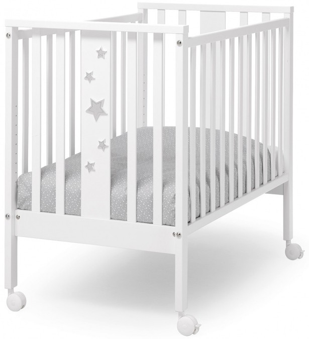 Lit Bébé Mini Blanc