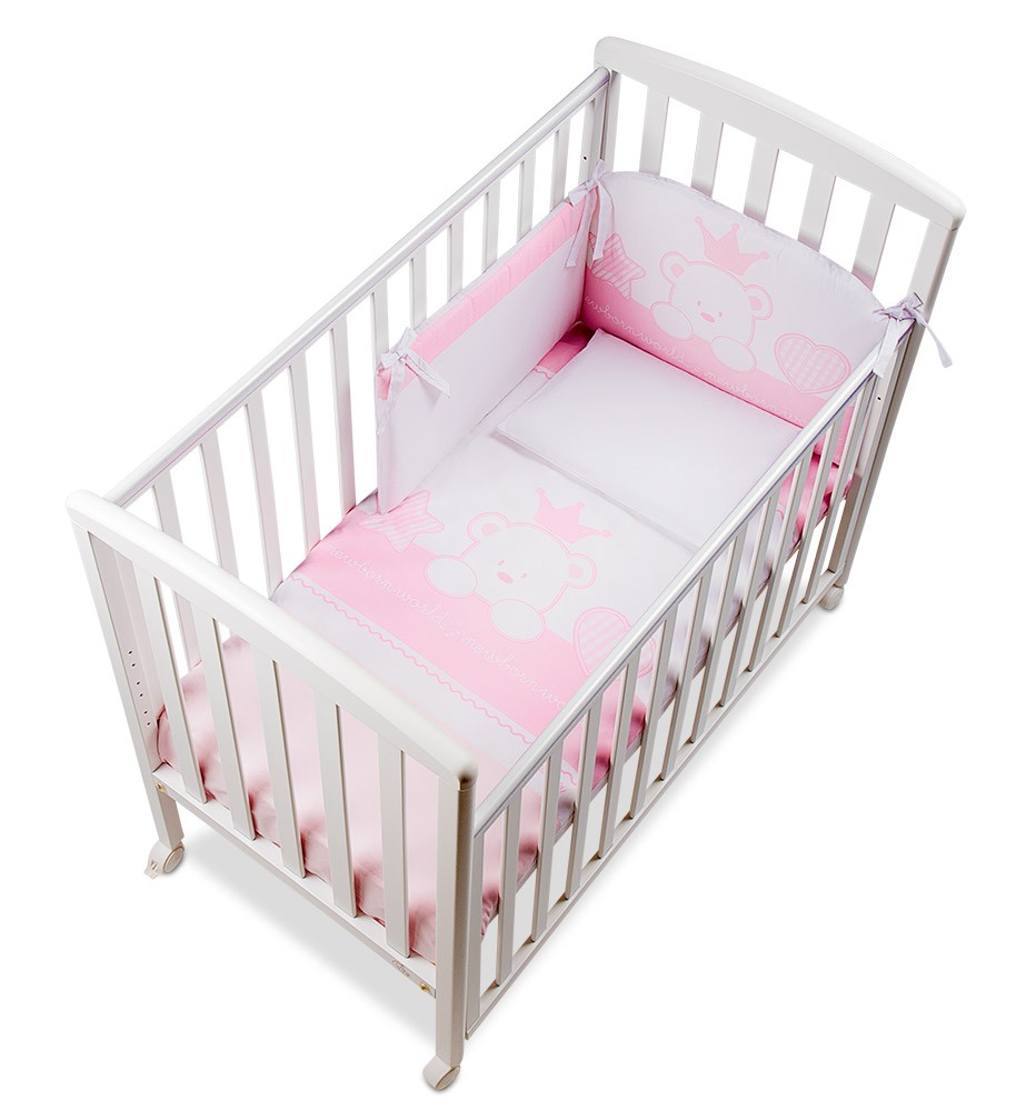 Piumone Paracolpi Baby Re Rosa