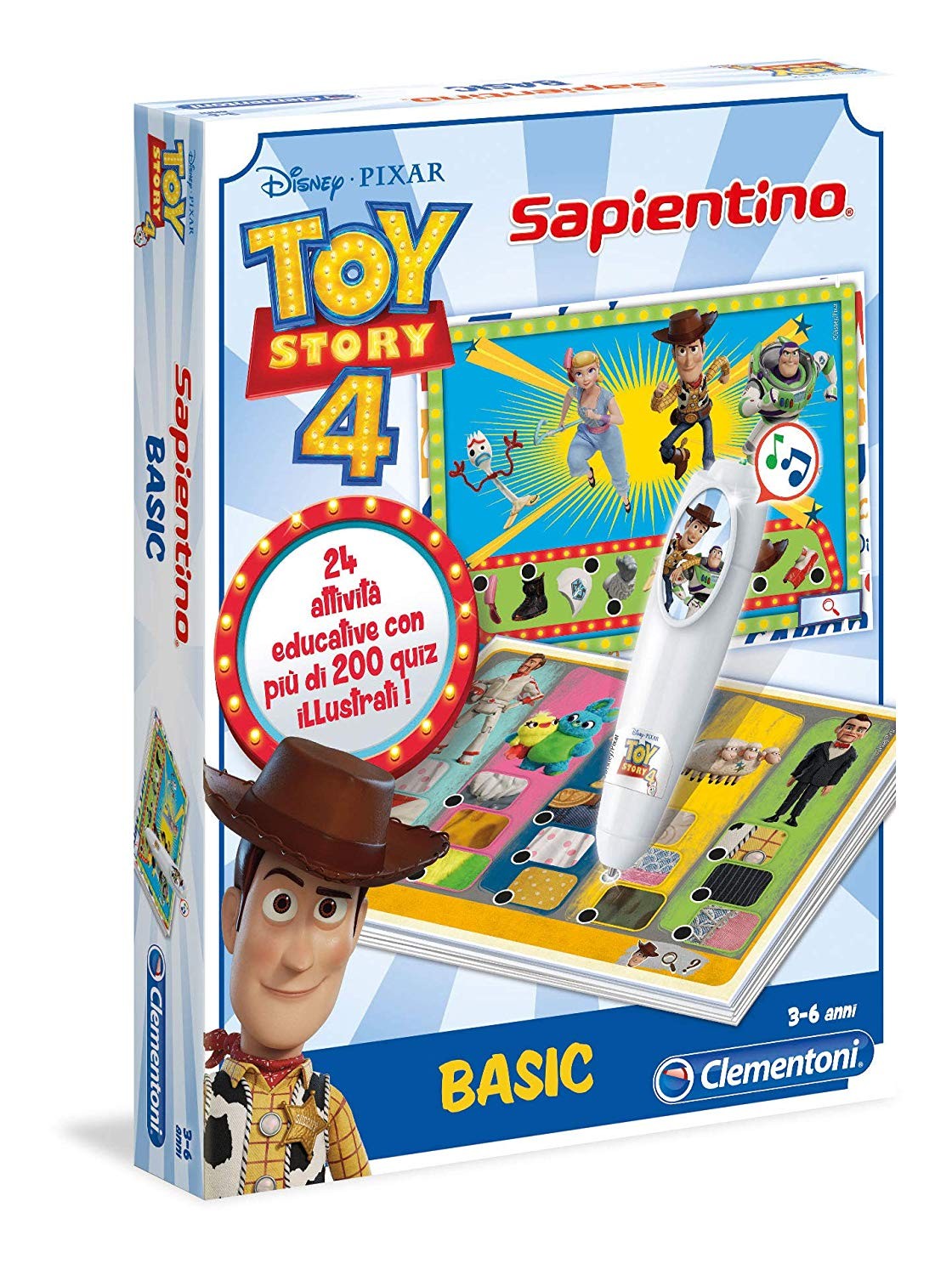 Clementoni - Sapientino Basic Toy Story 4