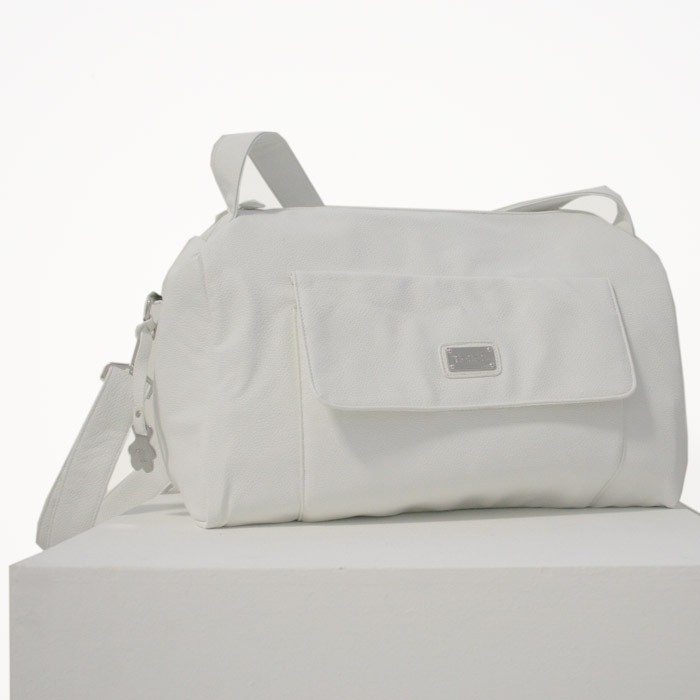 Bolso Nanan Polipiel Blanco