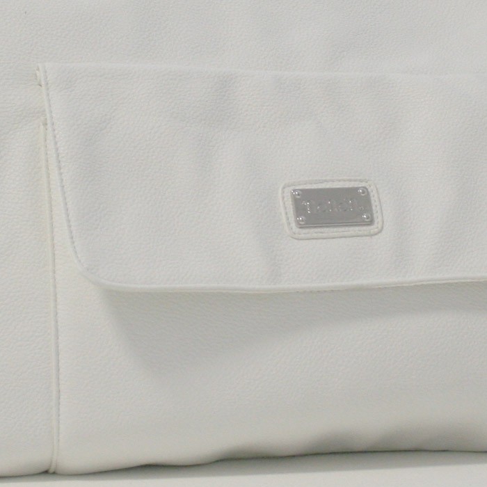 Sac Nanan Simili Cuir Blanc