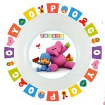 Piatto Fondo Barbapapà Pocoyo