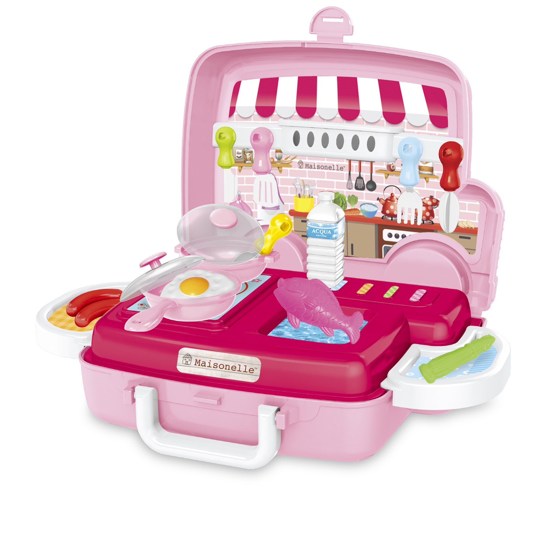 Cucina Portatile Rosa