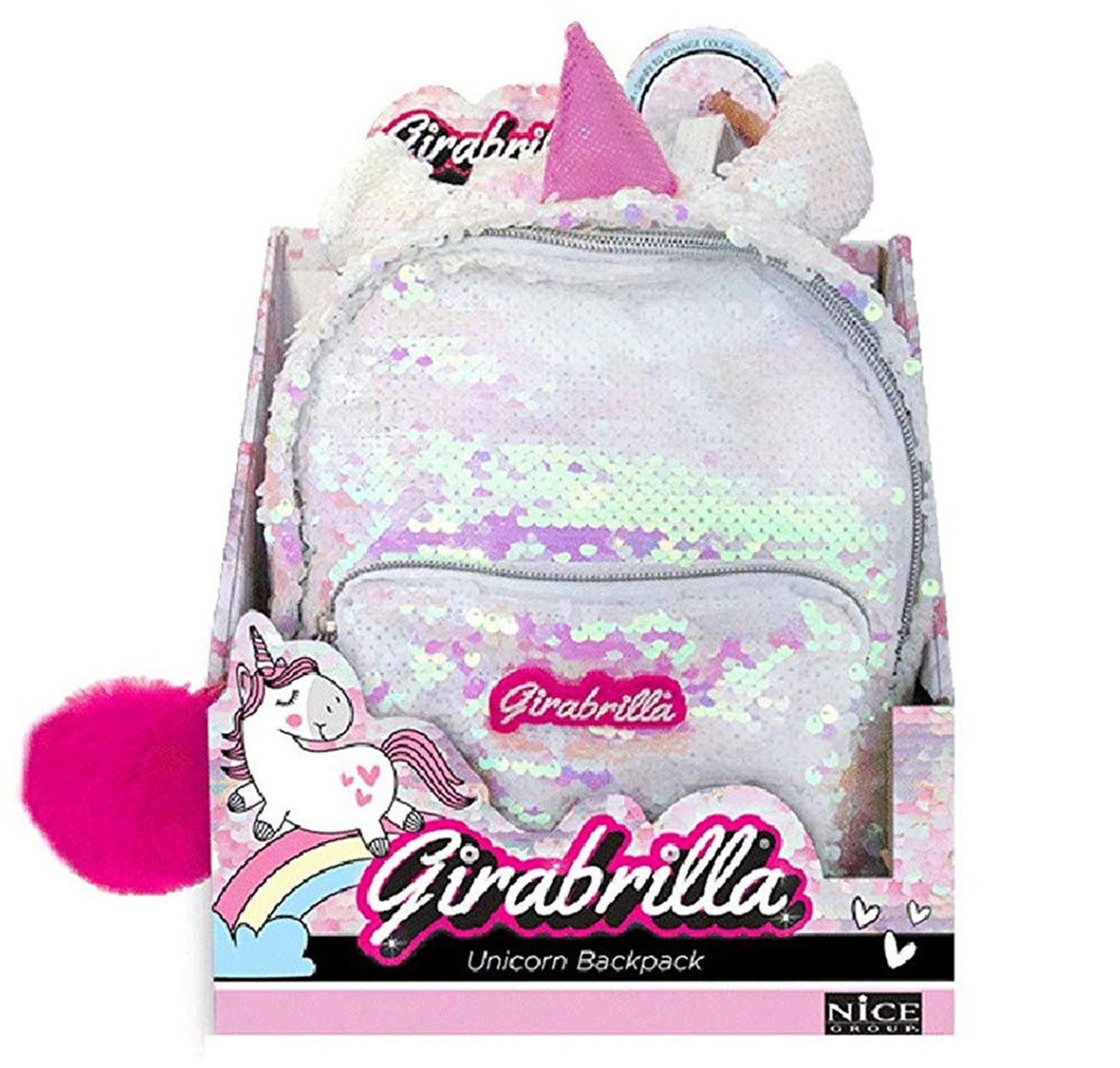 Girabrilla Sac à dos Licorne