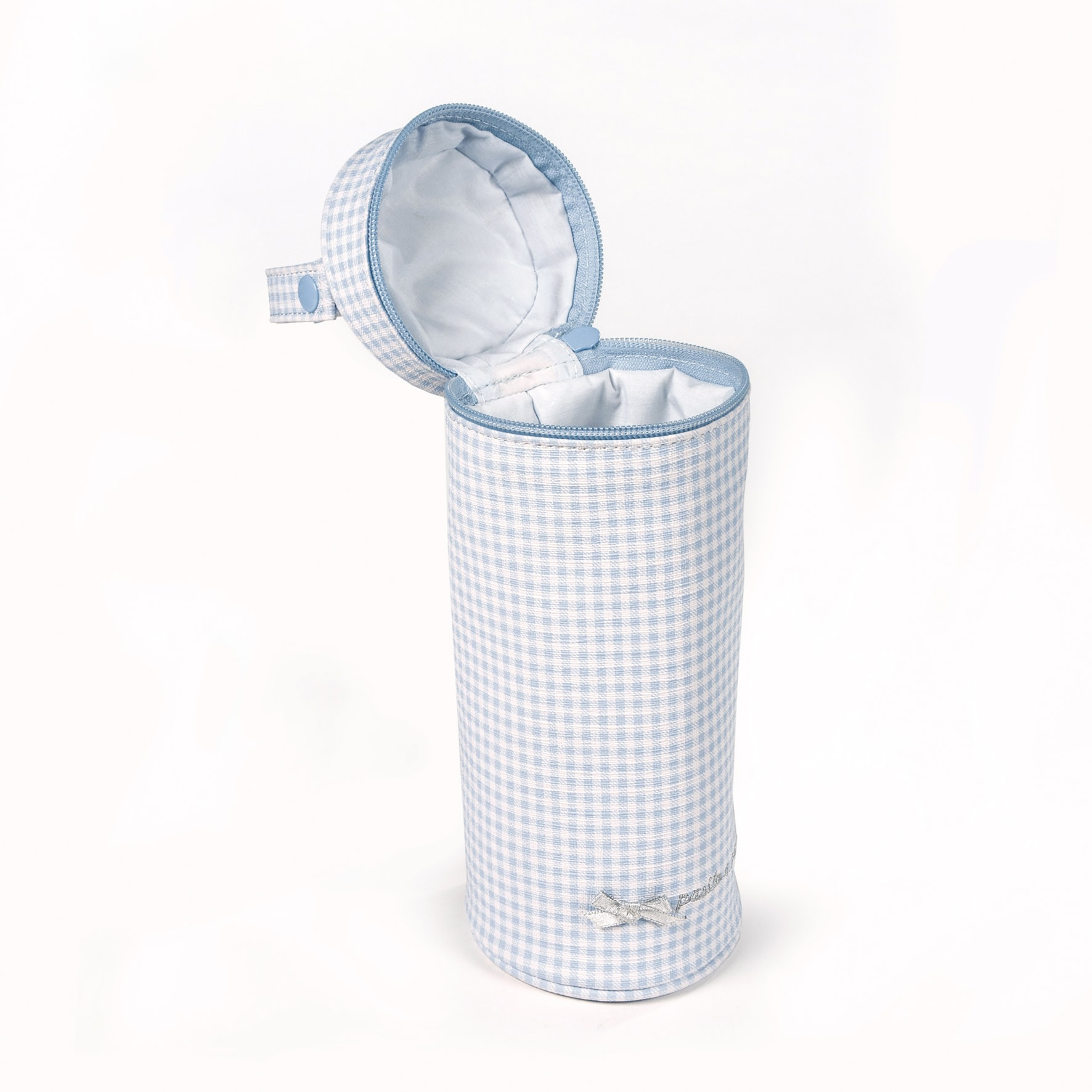 Custodia Per Biberon Con Fiori - Portabiberon Pasito A Pasito, 9x22 Cm, Senza Coloranti Nocivi