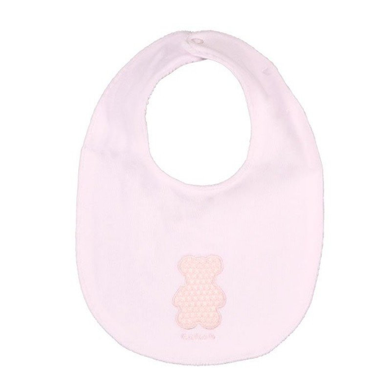 Bavaglino con Orsetto Rosa