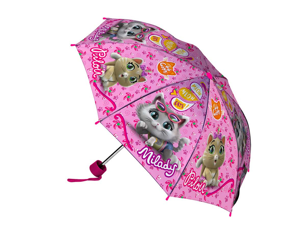 44 Katzen Taschenschirm