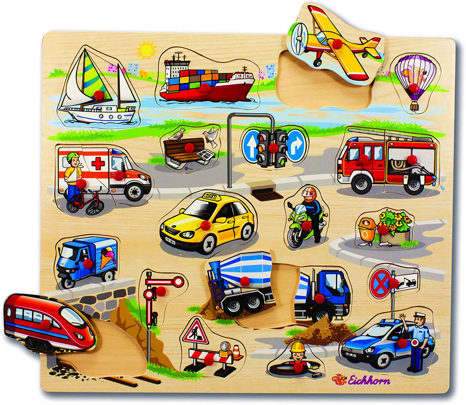 Puzzle in Legno - Città