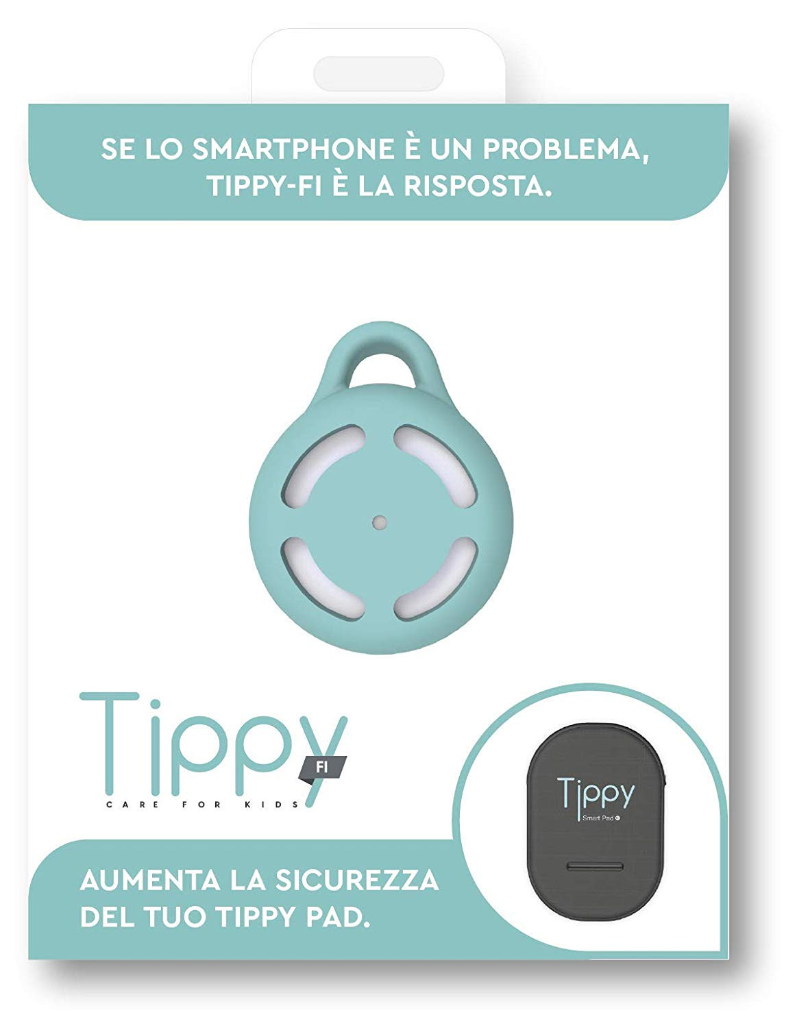 Llavero de coche para dispositivo antica/ída Tippy Pad Tippy Fi