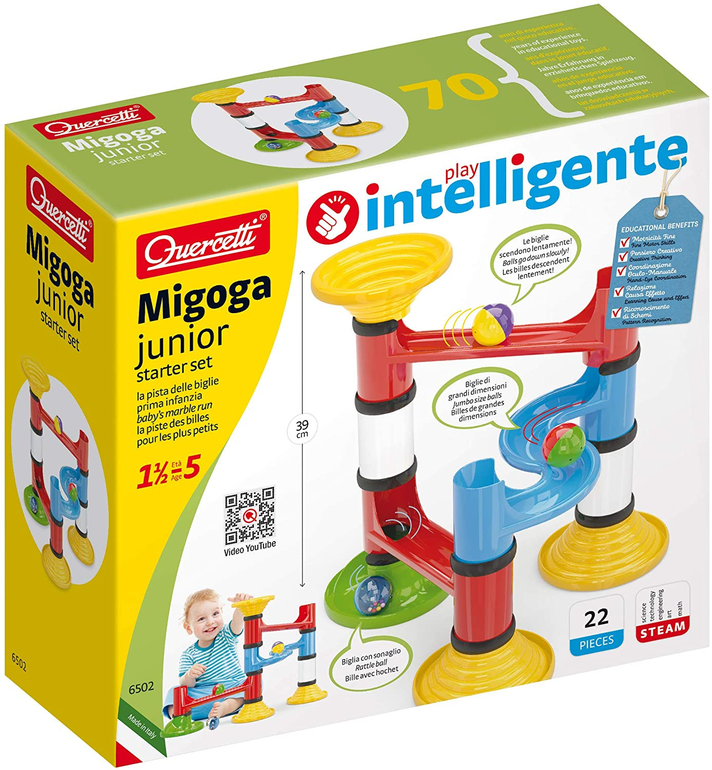 Quercetti Kugelbahn Migoga Junior