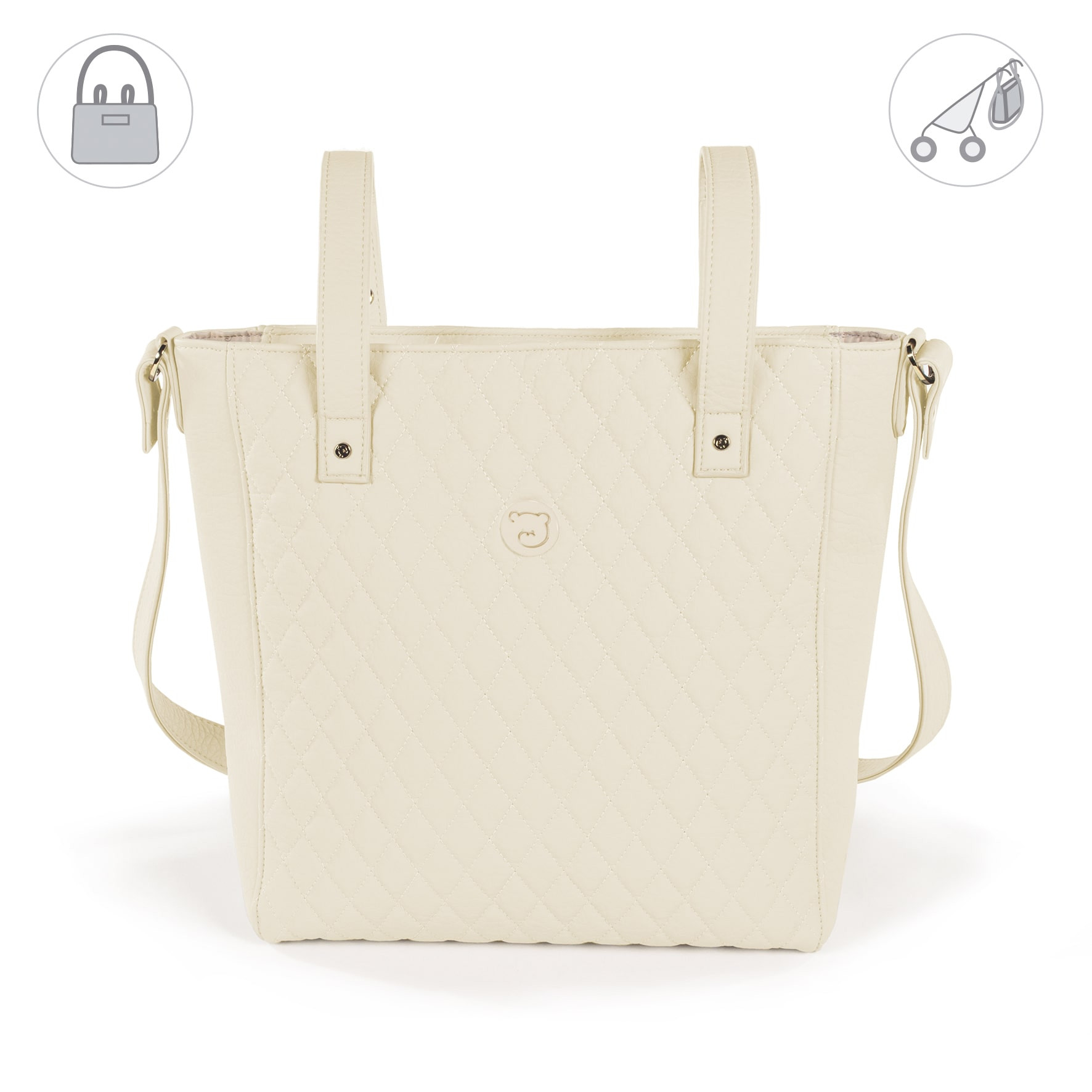 Borsa Passeggino Maria Pasito a Pasito - Beige