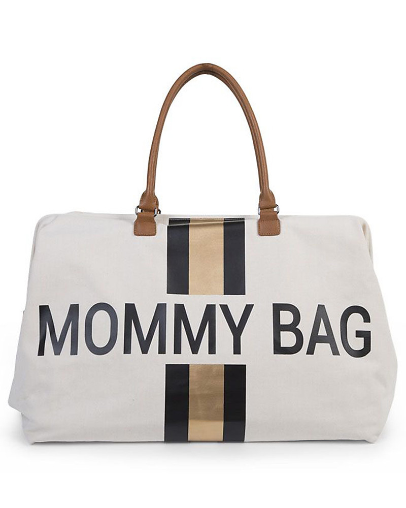 Borsa Mommy Bag - Nero-oro