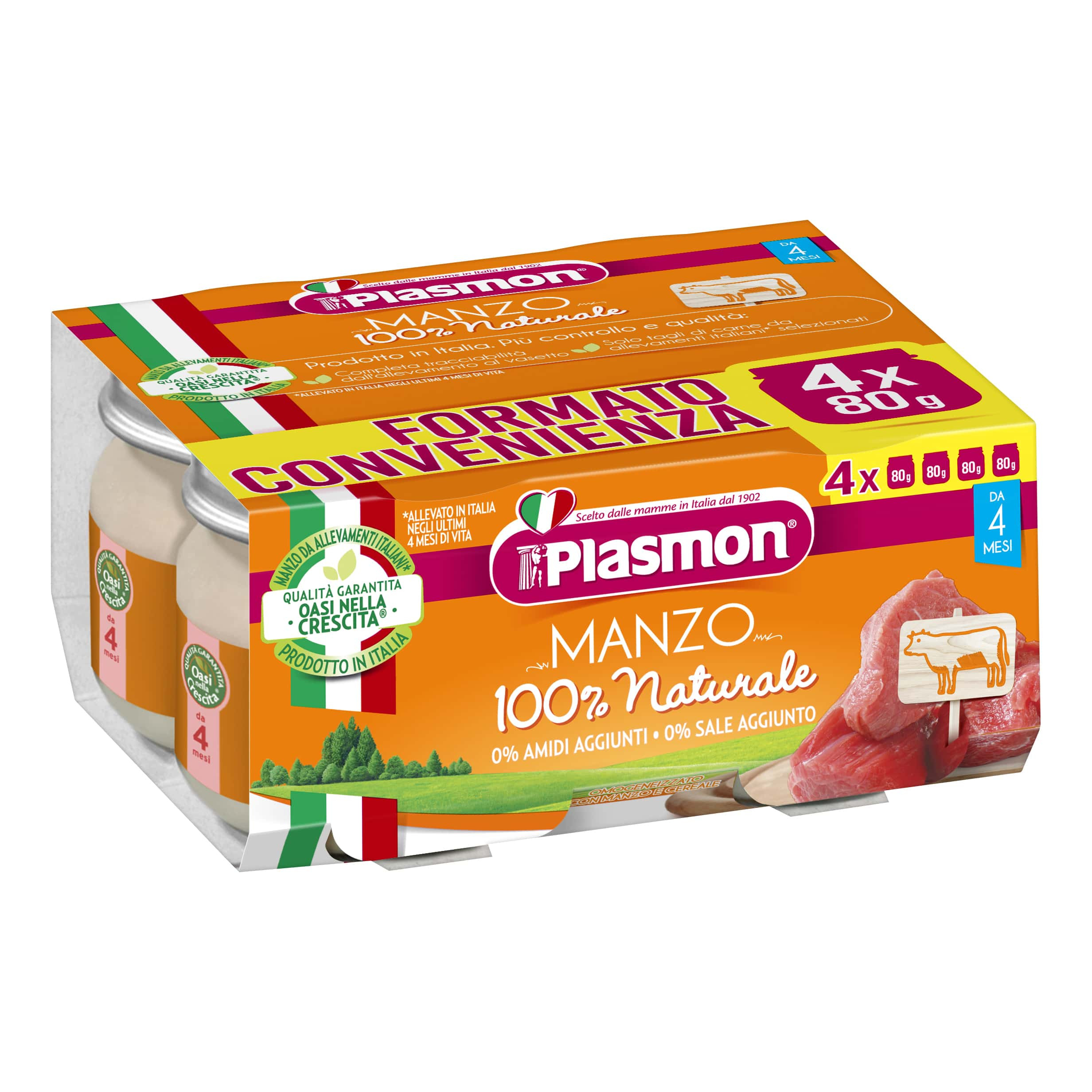 Plasmon Rindfleisch homogenisiert